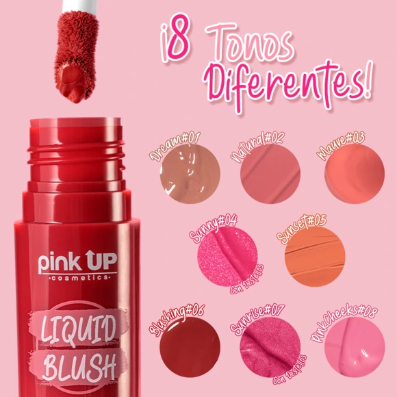 Liquid Blush(Rubor Liquido)Pink Up